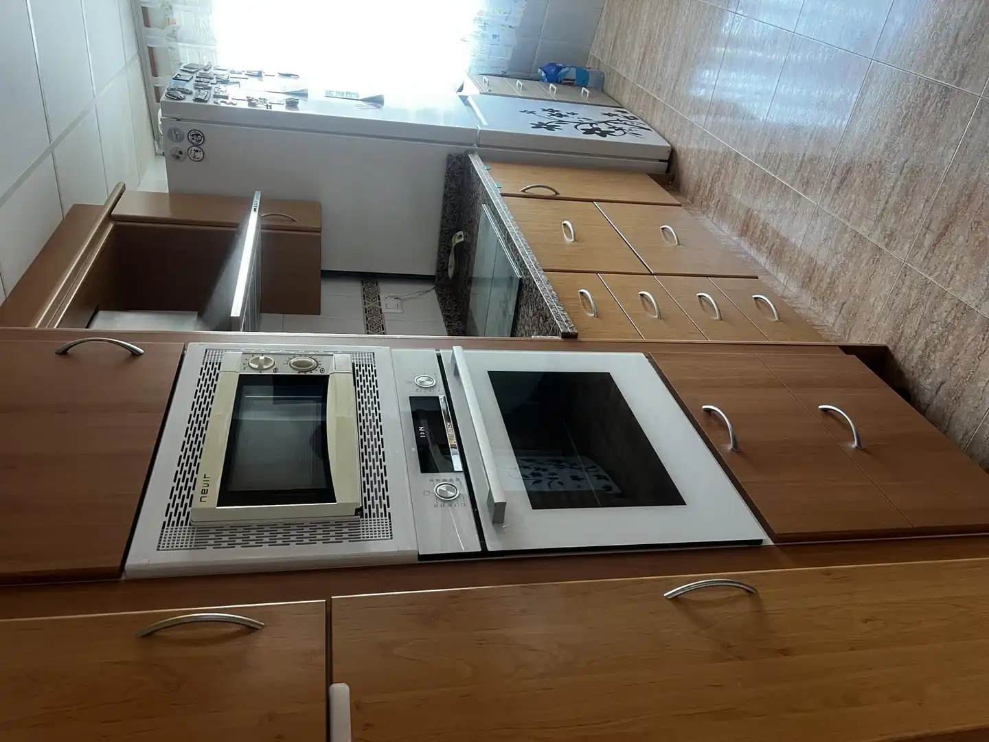 Flat for sale in Carrer Alt, 4, Centre - Zona Alta Kitchen of Flat for sale in Alcoy / Alcoi with Air Conditioner, Heating and Private garden