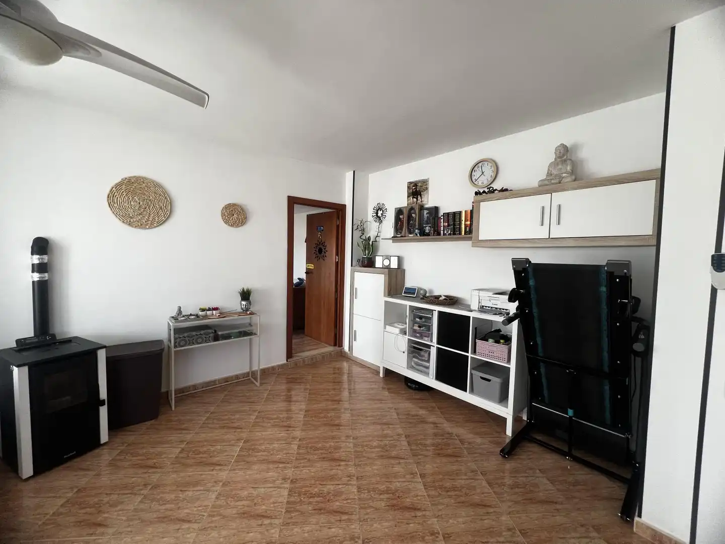 Flat for sale in Carrer Alt, 4, Centre - Zona Alta Living room of Flat for sale in Alcoy / Alcoi with Air Conditioner, Heating and Private garden