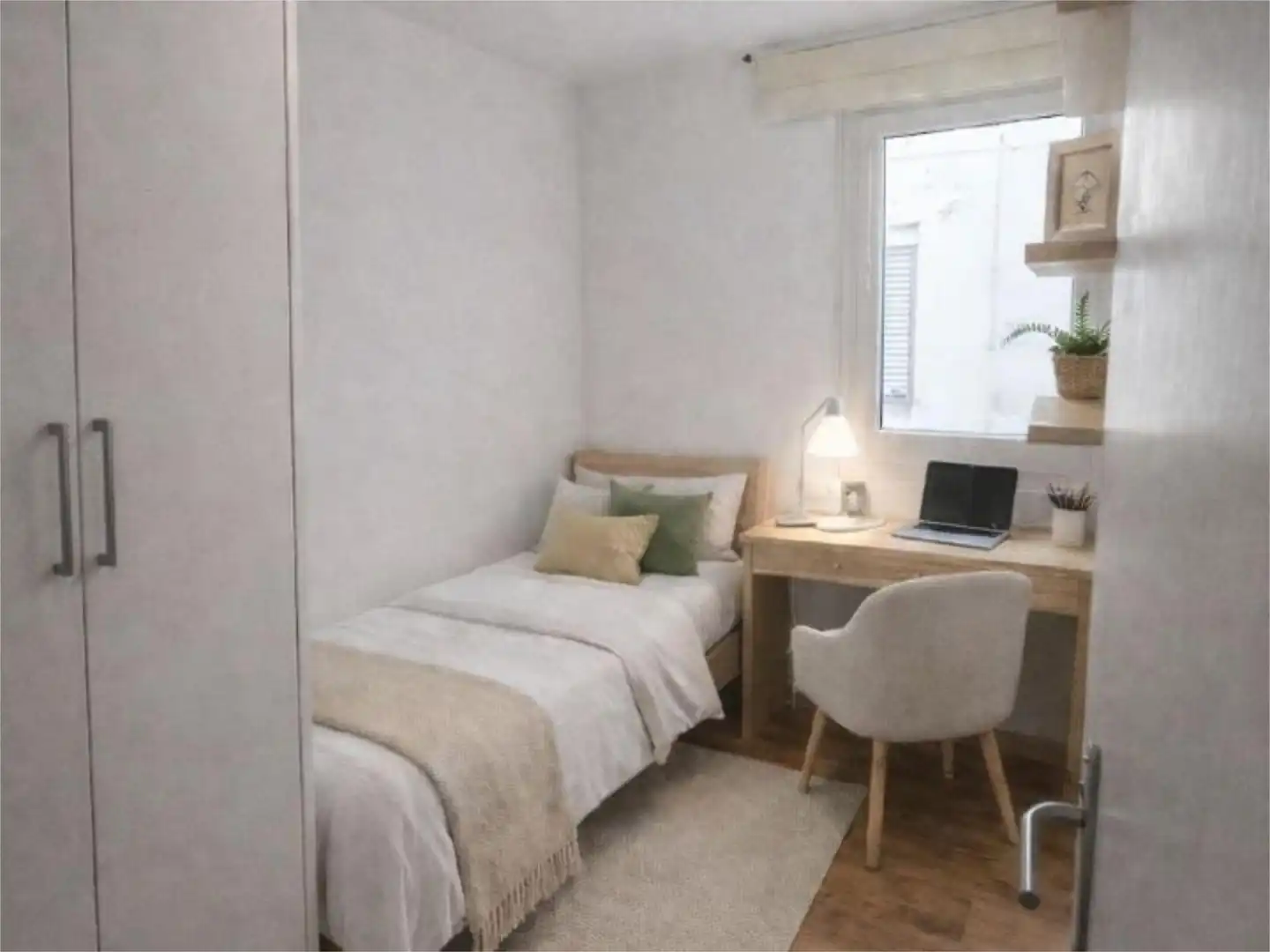 Wohnung zum Verkauf in Carrer de Josep Sangenís, 46, La Teixonera Schlafzimmer von Wohnung zum Verkauf in Barcelona Capital mit Balkon