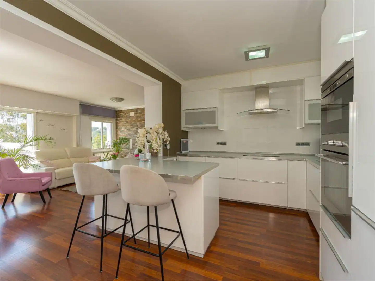 Piso en venta en Carrer Serra Montcabrer, 14, San Rafael - Nucia Park Cocina de Piso en venta en La Nucia con Aire acondicionado, Calefacción y Jardín privado