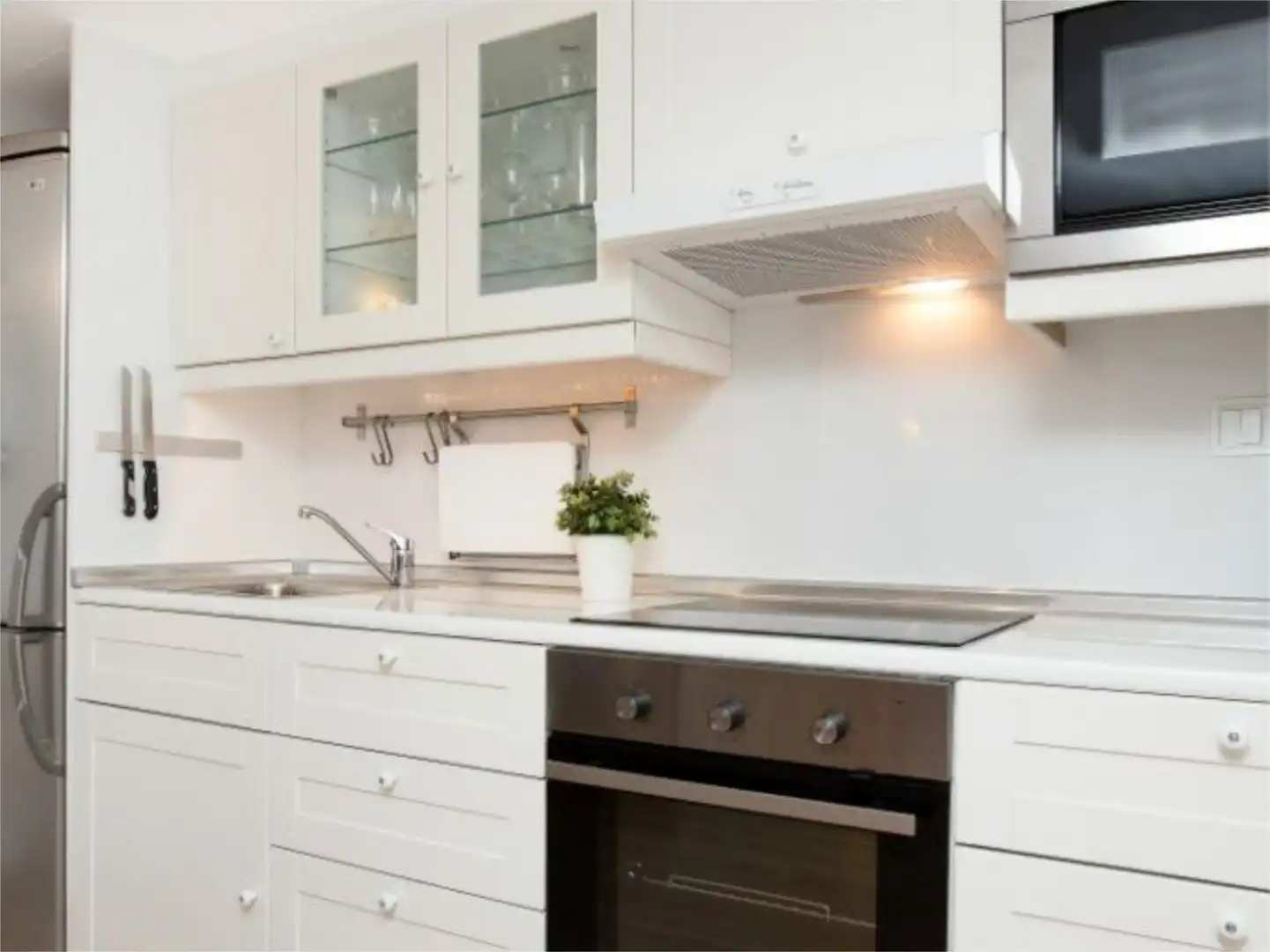 Piso en venta en Carrer Serra Montcabrer, 14, San Rafael - Nucia Park Cocina de Piso en venta en La Nucia con Aire acondicionado, Calefacción y Jardín privado
