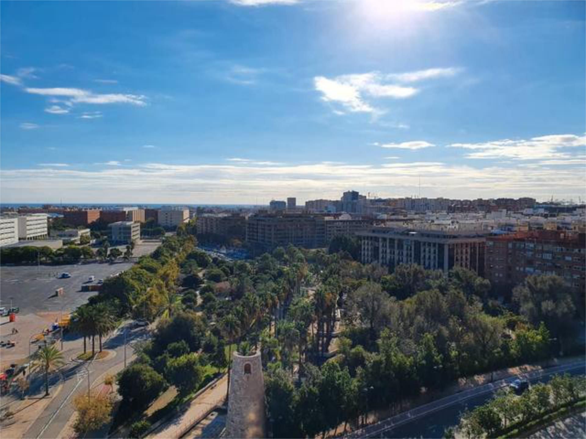 Flat for sale in La Carrasca Exterior view of Flat for sale in Valencia Capital with Heating and Furnished