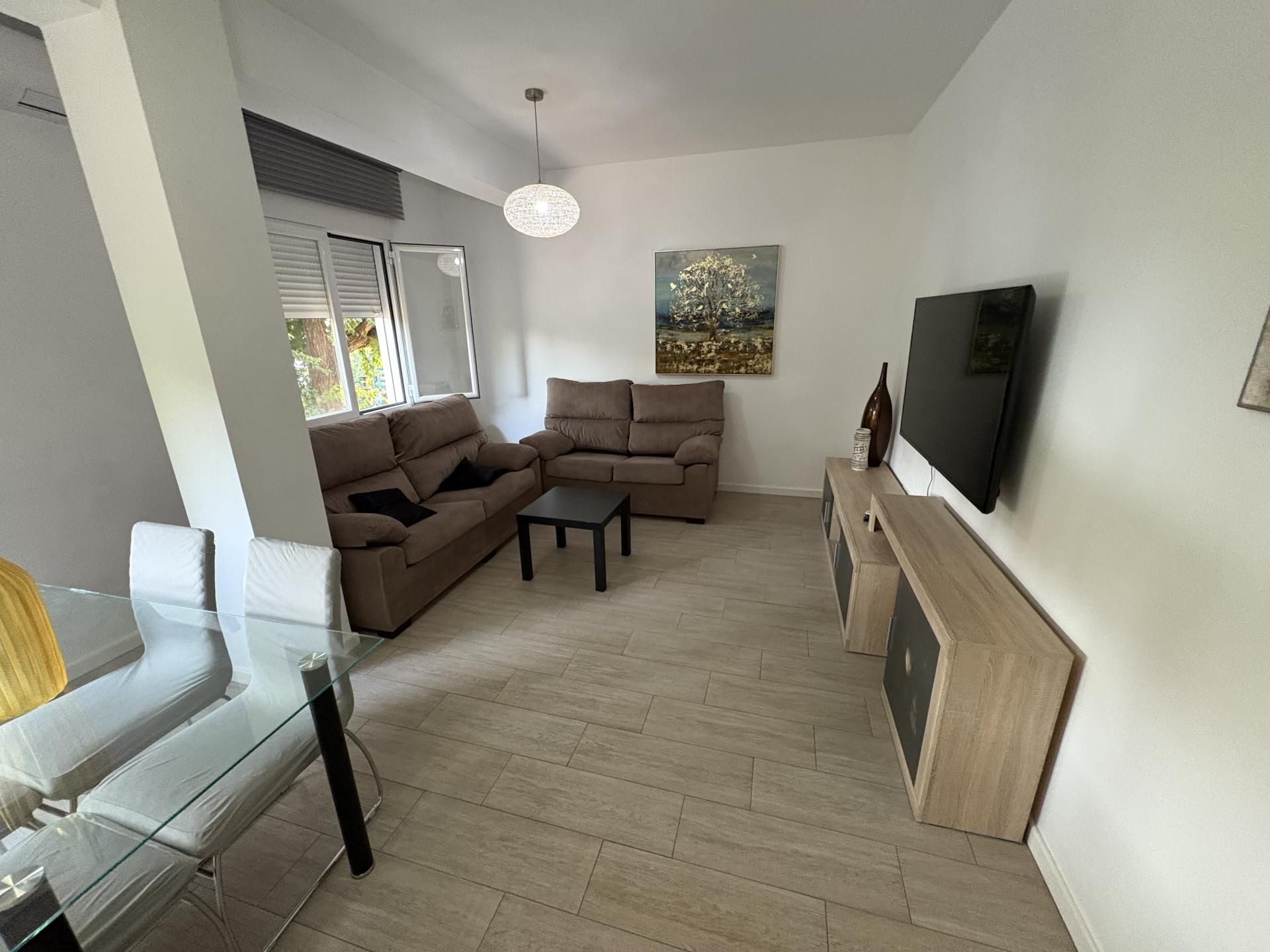 Sala d'estar de Pis de lloguer en  Granada Capital amb Aire condicionat