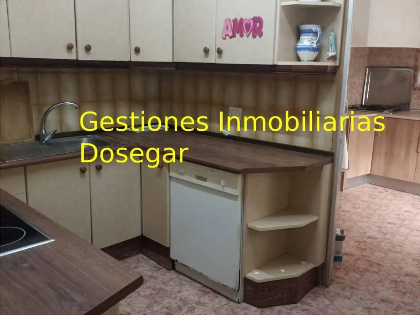 Casa adosada en venta en Calle Carlos Garzarán, 24, Pedro Muñoz Cocina de Casa adosada en venta en Pedro Muñoz con Aire acondicionado, Calefacción y Jardín privado