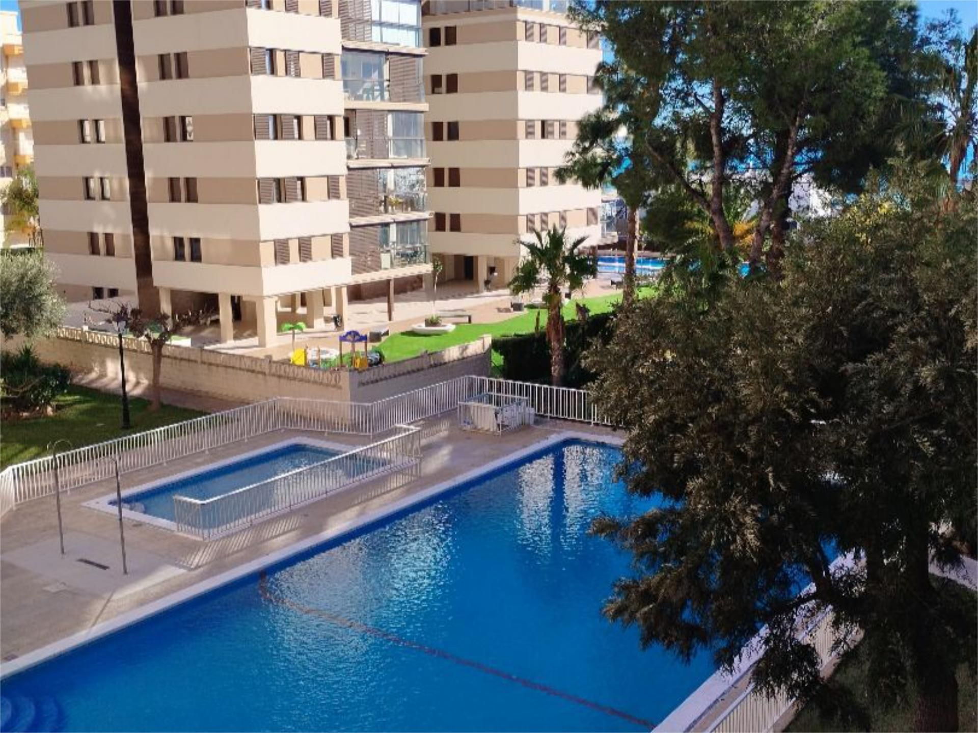 Swimming pool of Flat to rent in Benicasim / Benicàssim  with Heating, Private garden and Swimming Pool