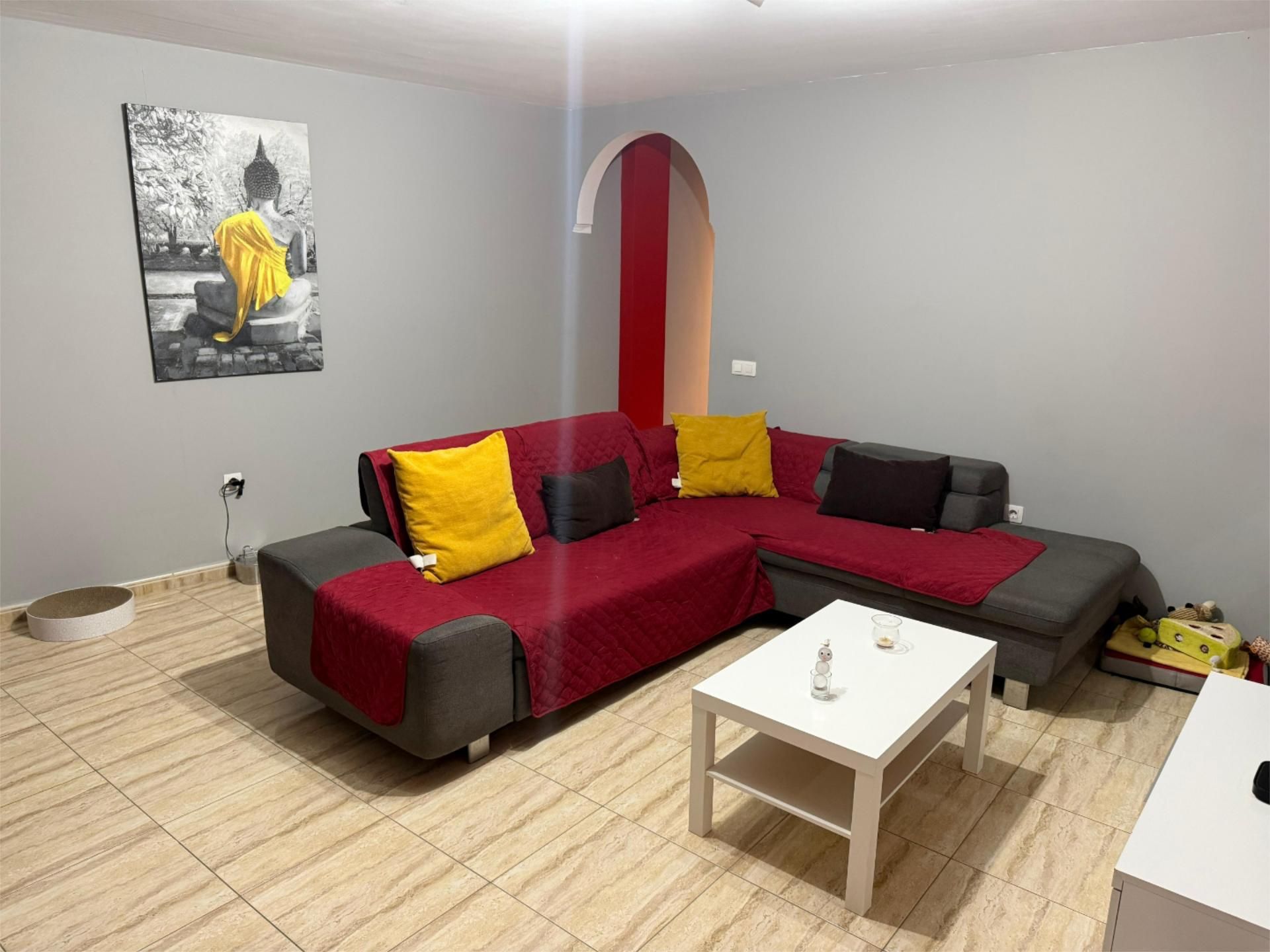 Sala d'estar de Pis en venda en Arafo amb Terrassa, Moblat i Forn