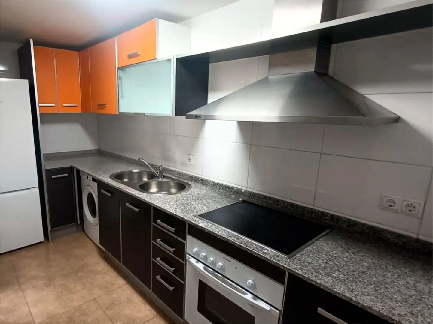 Cocina de Piso de alquiler en Aldaia con Aire acondicionado, Calefacción y Jardín privado