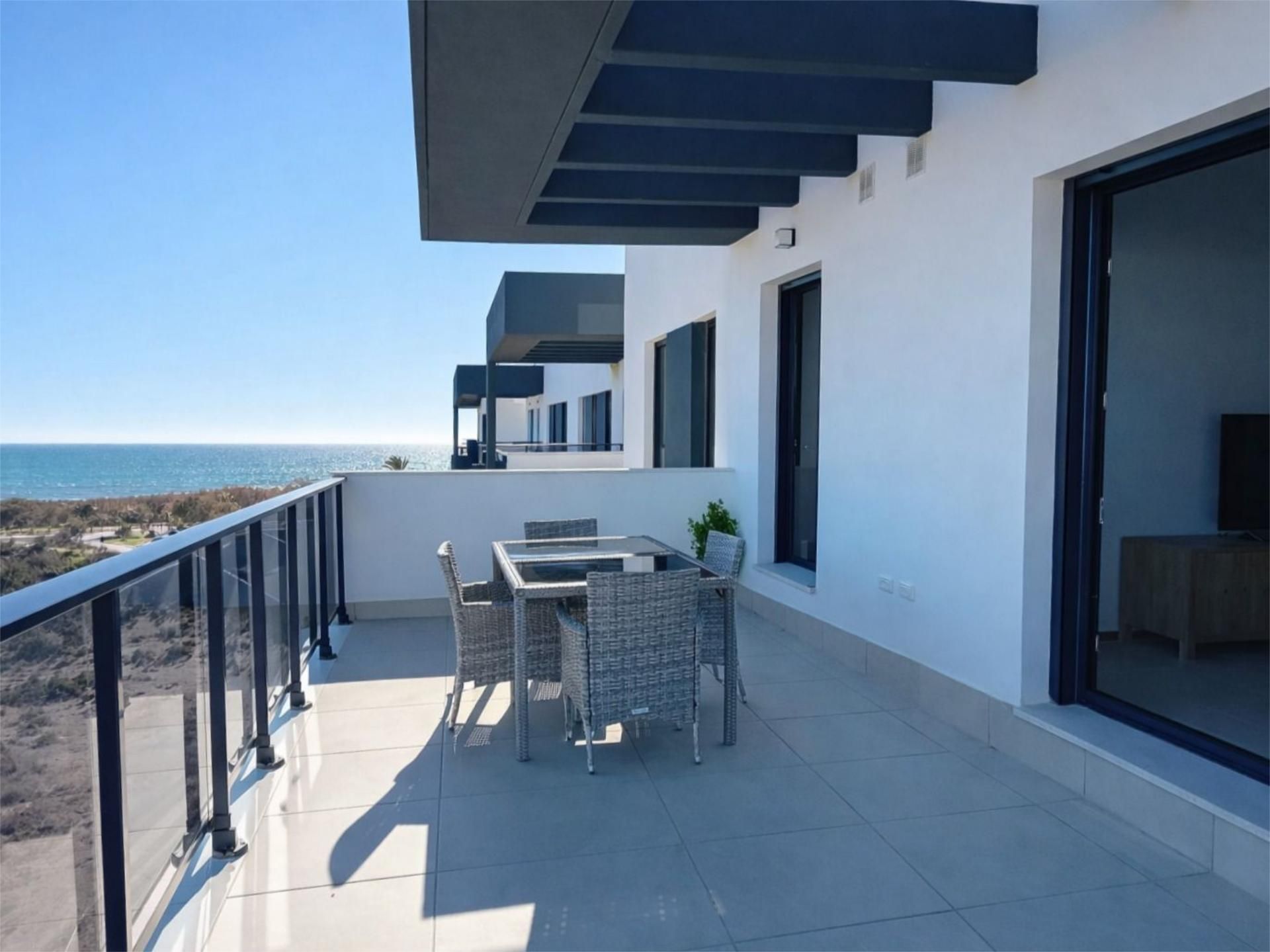 Terrace of Flat for sale in Avenida del Mar, 145,   with Air Conditioner, Terrace and Swimming Pool