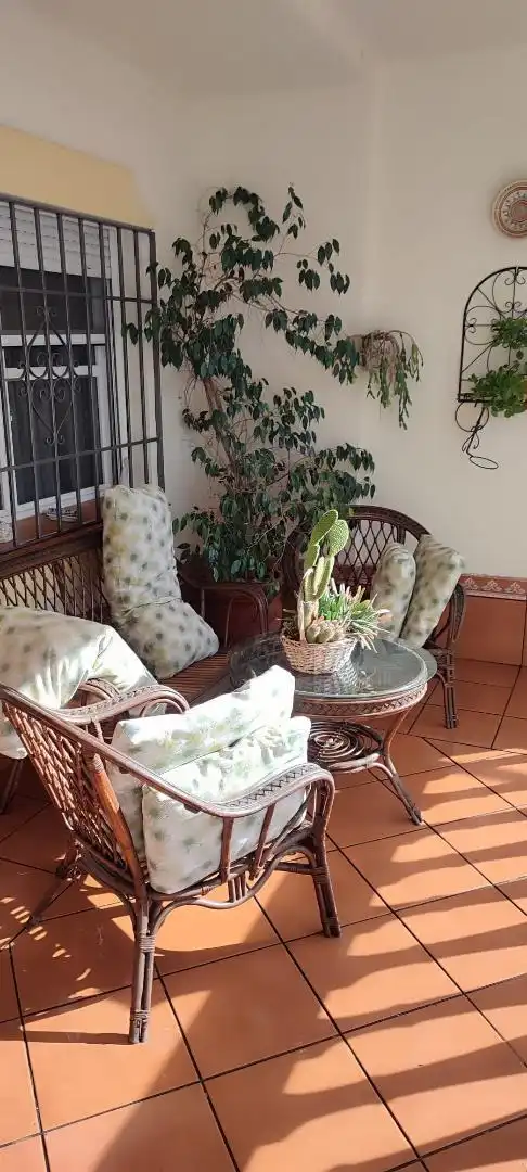 Casa adosada en venta en Calle Doctor Angel Canovas Amador, 1, Carretera de Sevilla - Los Montitos Terraza de Casa adosada en venta en Badajoz Capital con Aire acondicionado y Balcón