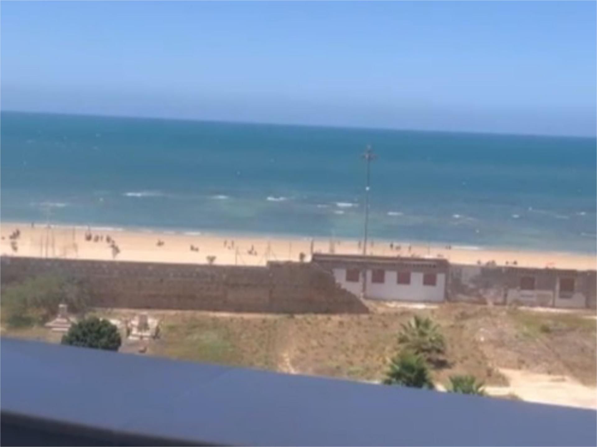 Bedroom of Flat for sale in  Cádiz Capital  with Air Conditioner, Heating and Terrace