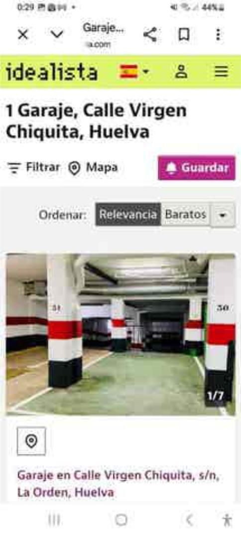 Parking of Garage for rent in  Huelva Capital
