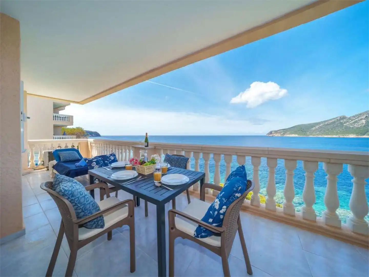 Apartamento de alquiler en Carrer De Na Popia, 1, Sant Elm Terraza de Apartamento de alquiler en Andratx con Aire acondicionado, Calefacción y Parquet