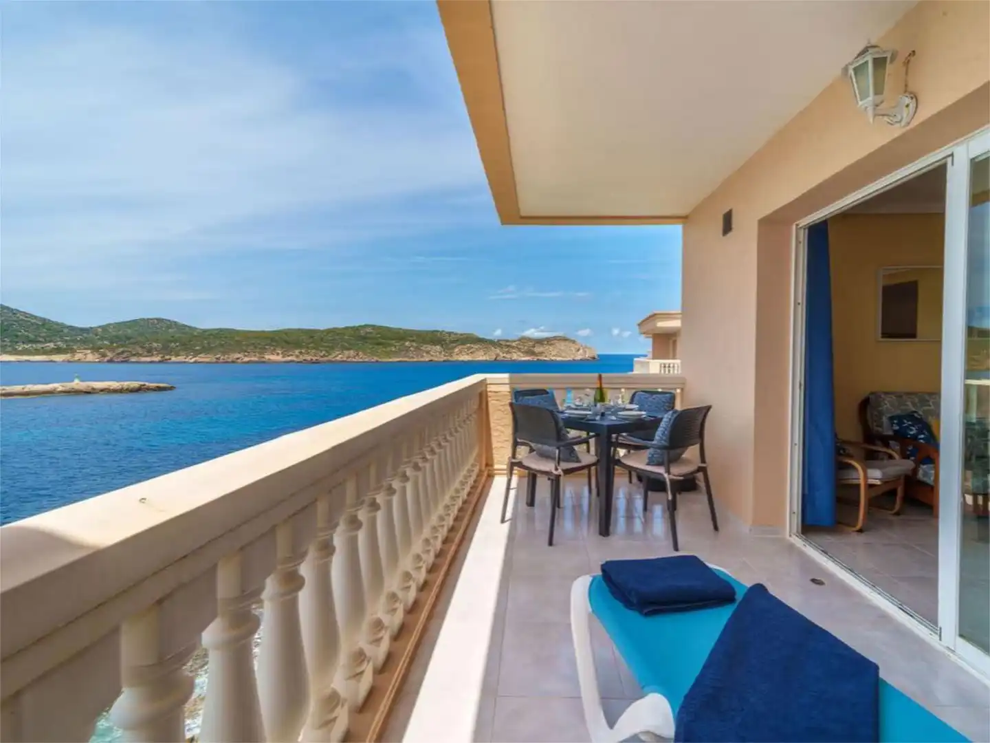Apartamento de alquiler en Carrer De Na Popia, 1, Sant Elm Terraza de Apartamento de alquiler en Andratx con Aire acondicionado, Calefacción y Parquet