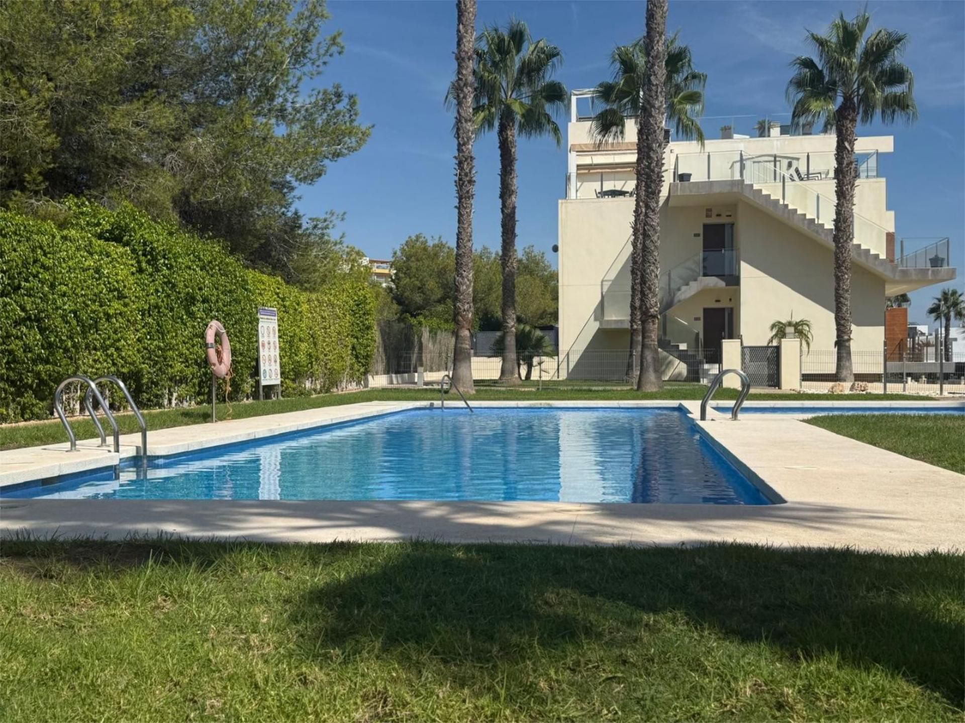 Swimming pool of Flat for sale in Orihuela  with Air Conditioner, Terrace and Swimming Pool