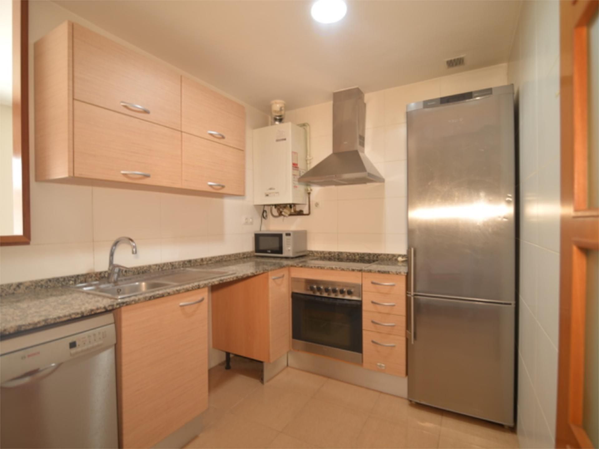Kitchen of Duplex to rent in Molins de Rei  with Air Conditioner, Heating and Parquet flooring
