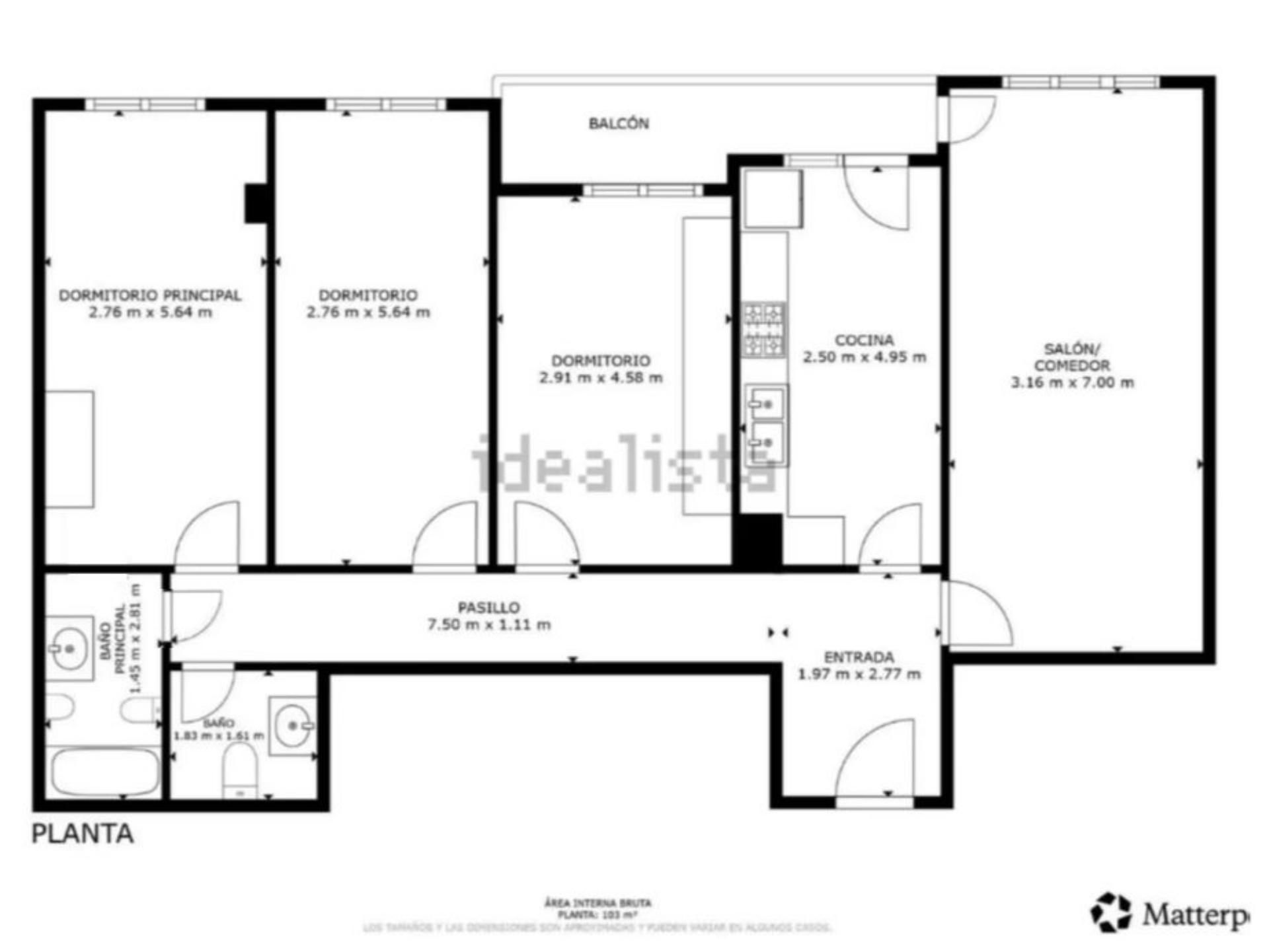 Flat for sale in Calahorra  with Air Conditioner, Terrace and Balcony
