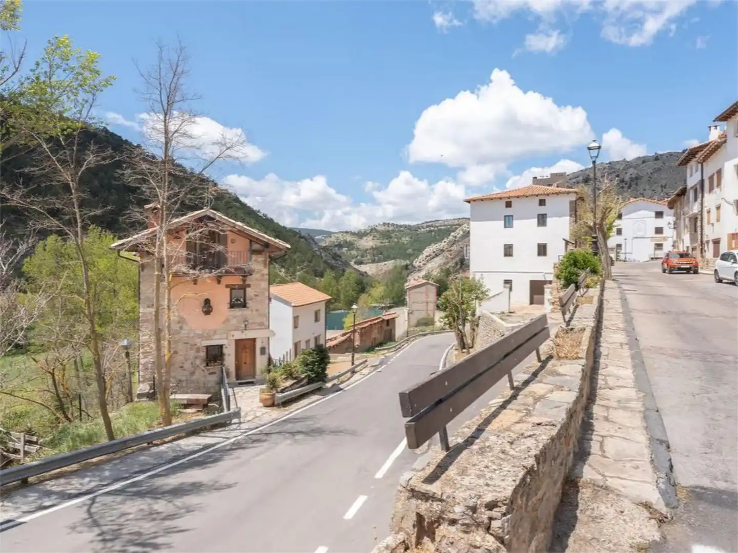 Piso de alquiler en Calle Alta, 26, Huesa del Común Vista exterior de Piso de alquiler en Huesa del Común
