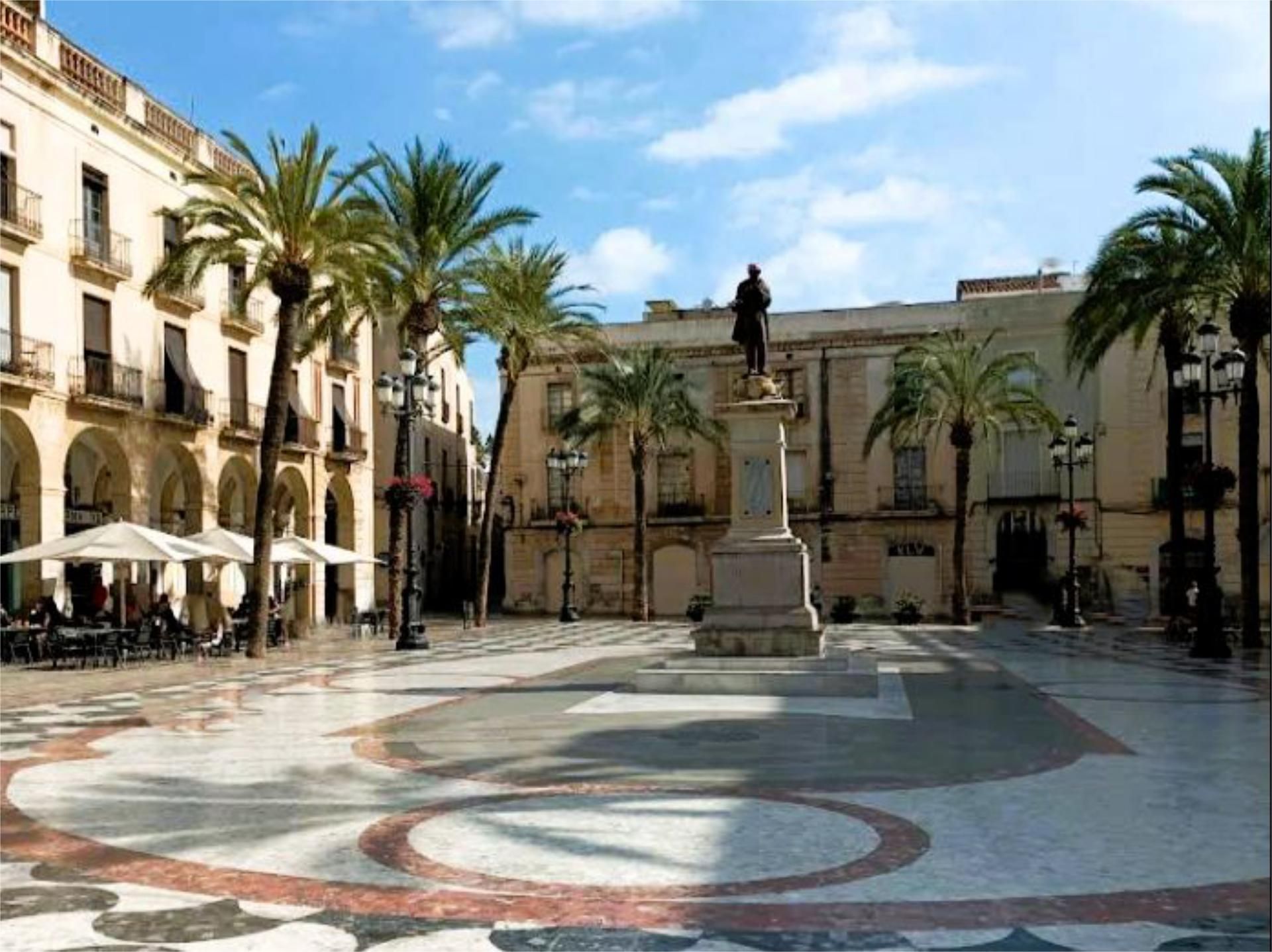 Vista exterior de Pis en venda en Vilanova i la Geltrú amb Aire condicionat i Piscina
