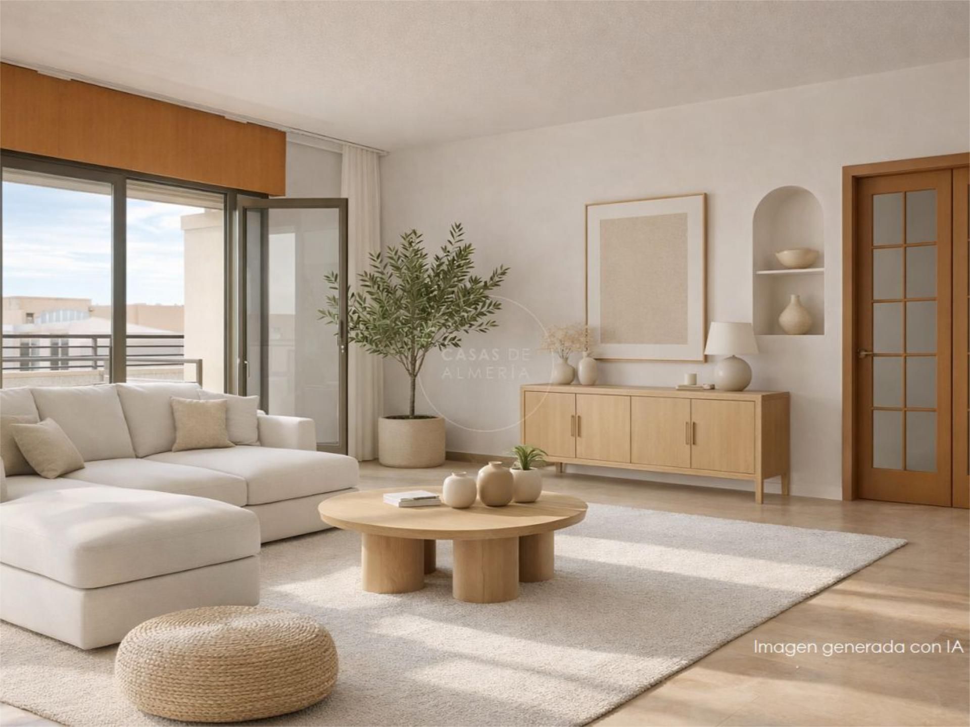 Sala d'estar de Pis en venda en El Ejido amb Terrassa