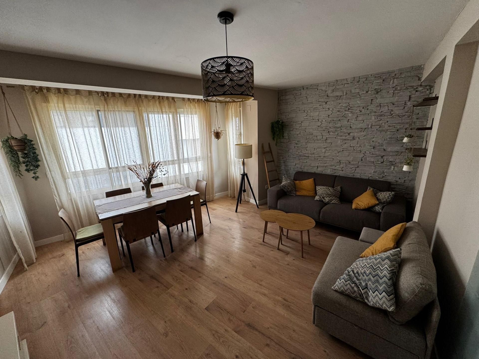 Pis de lloguer a Carrer de L'alber, 65, Sueca ciudad Sala d'estar de Pis de lloguer en Sueca amb Aire condicionat