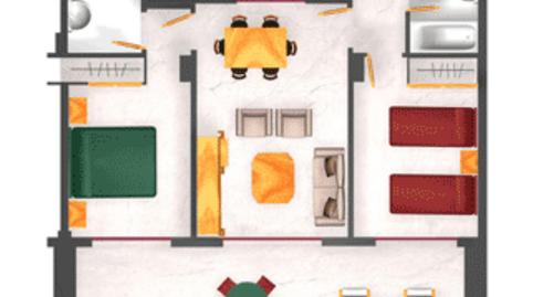 Foto 2 von Wohnung zum Verkauf in Plaça Cales Atalayes, 20d, Cala Palmera - Atrium, Villajoyosa / La Vila Joiosa