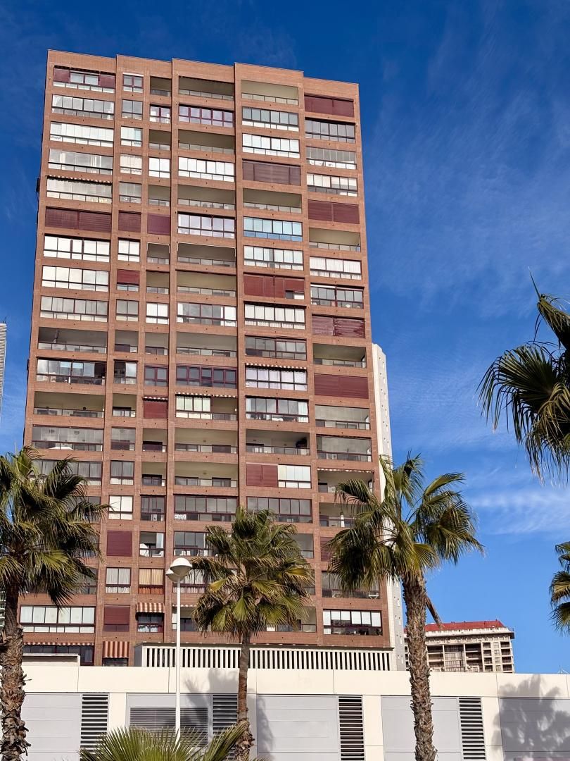 Exterior view of Flat for sale in Villajoyosa / La Vila Joiosa  with Air Conditioner, Heating and Private garden