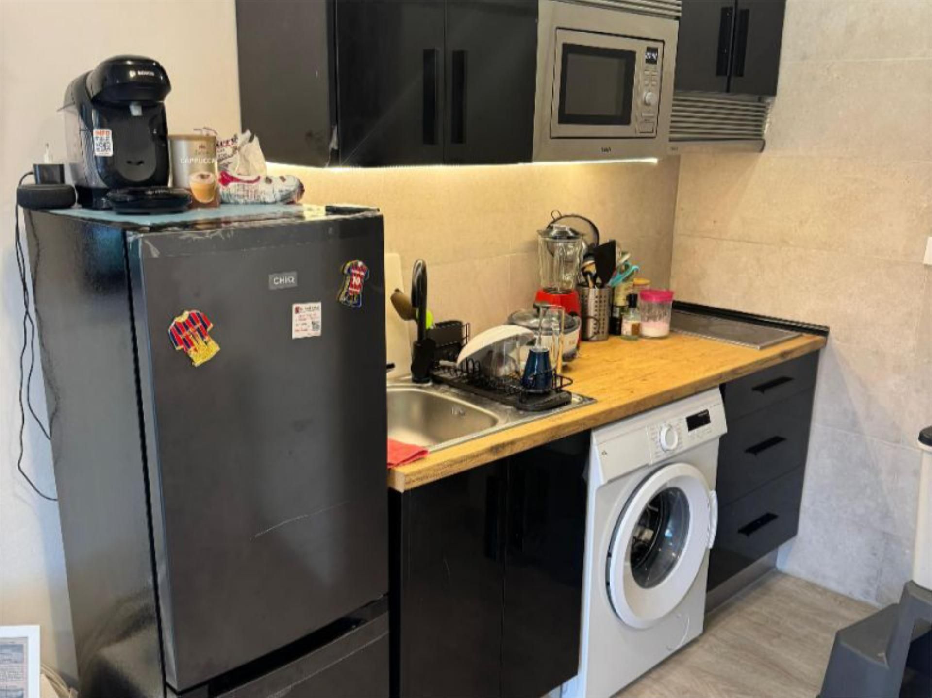 Loft de lloguer a Calle Goya, 21, Rivas Futura Cuina de Loft de lloguer en Rivas-Vaciamadrid amb Aire condicionat i Calefacció