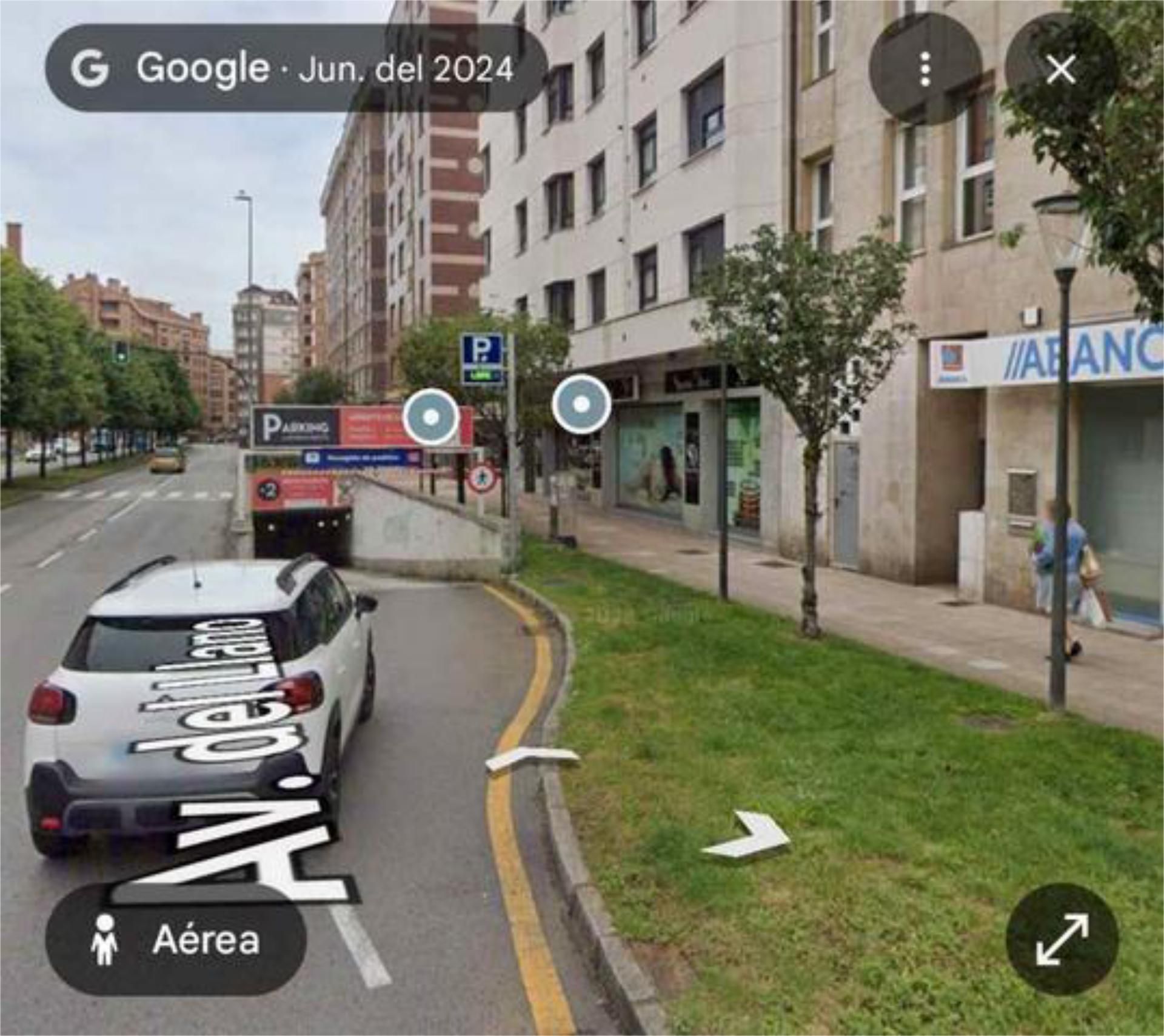 Vista exterior de Garatge de lloguer en Gijón 