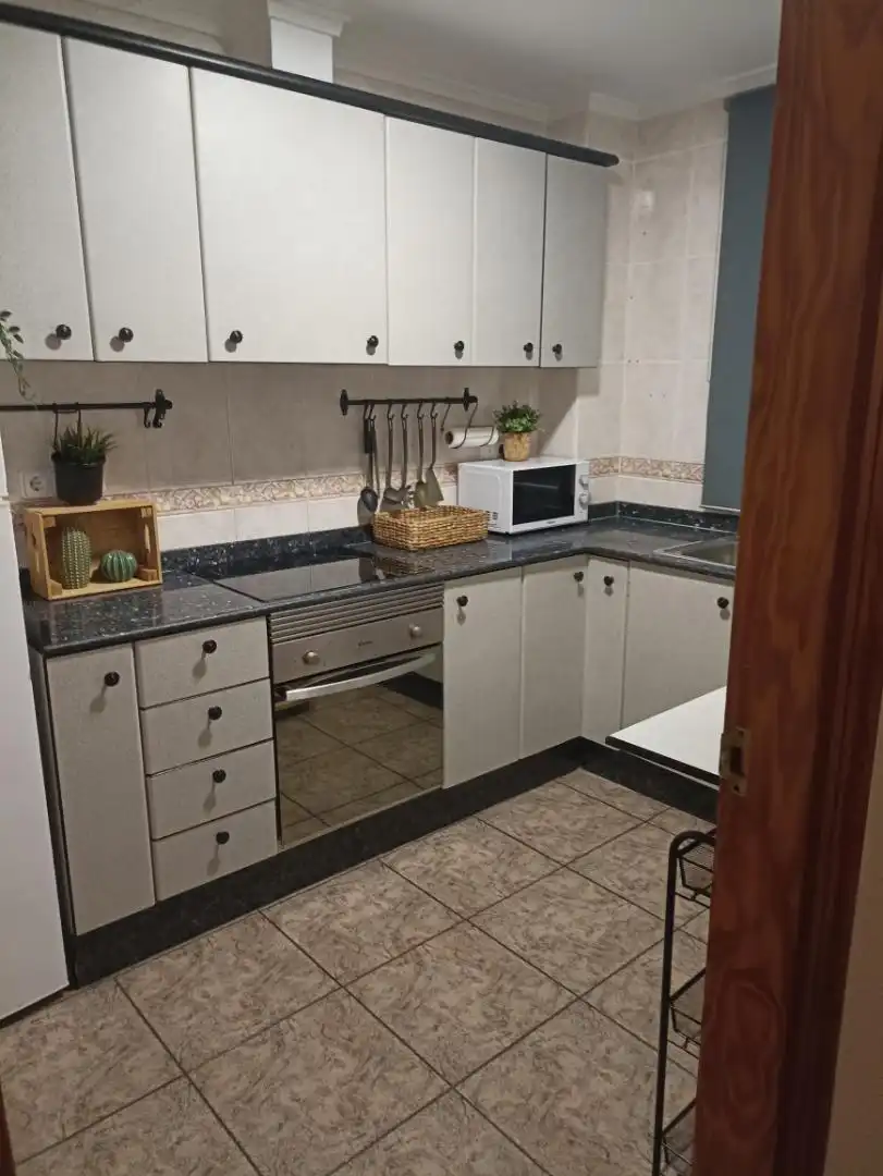 Küche von Maisonette zur Miete in Valencia mit Klimaanlage, Heizung und Abstellraum