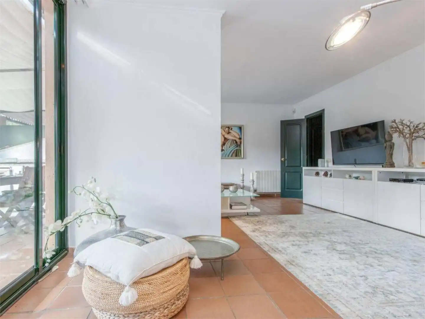 Casa o chalet de alquiler en Plaça de les Acàcies, 23, Navata Sala de estar de Casa o chalet de alquiler en Navata con Aire acondicionado, Calefacción y Jardín privado