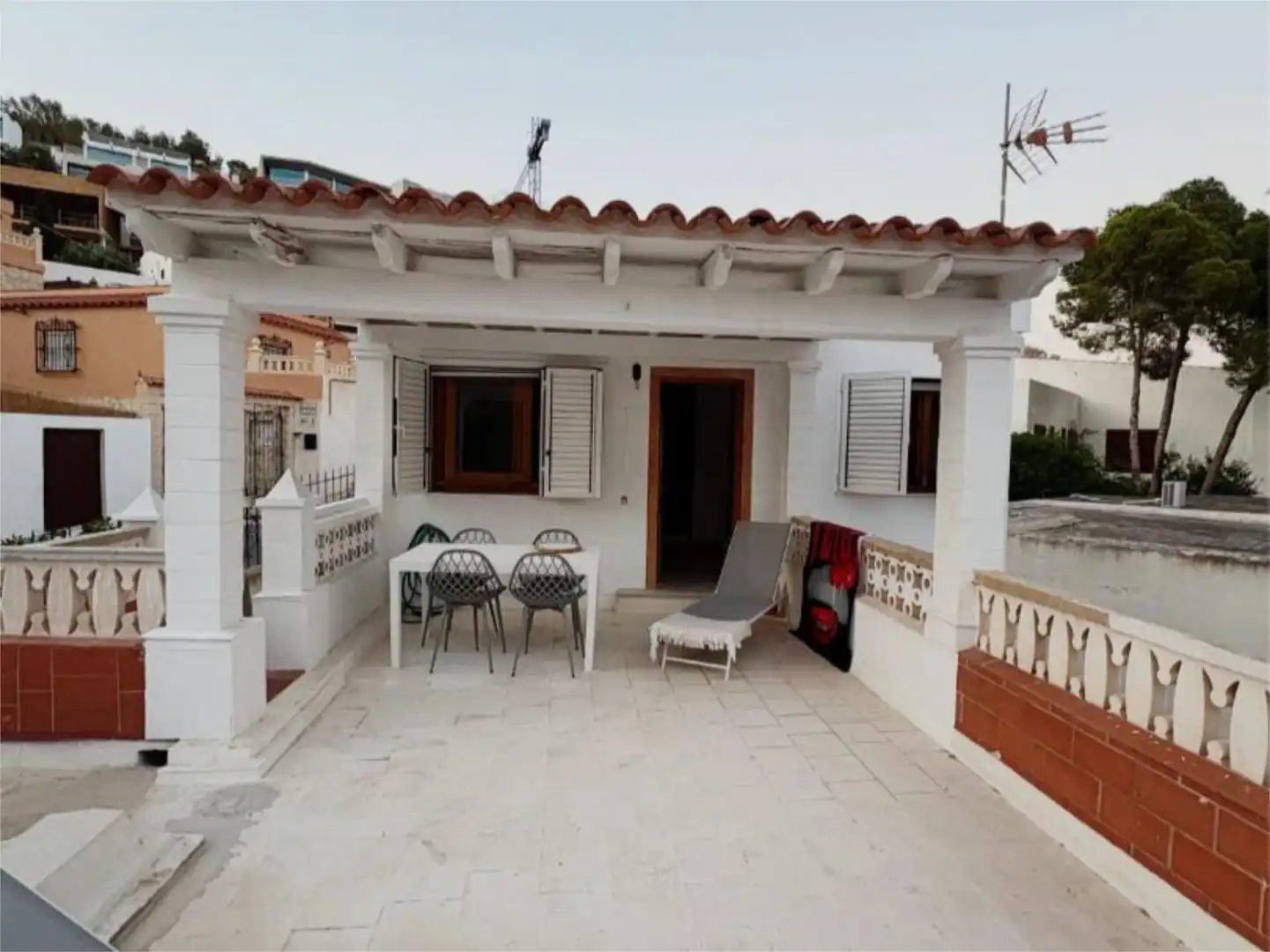 Exterior view of Houses for sale in Eivissa  with Terrace
