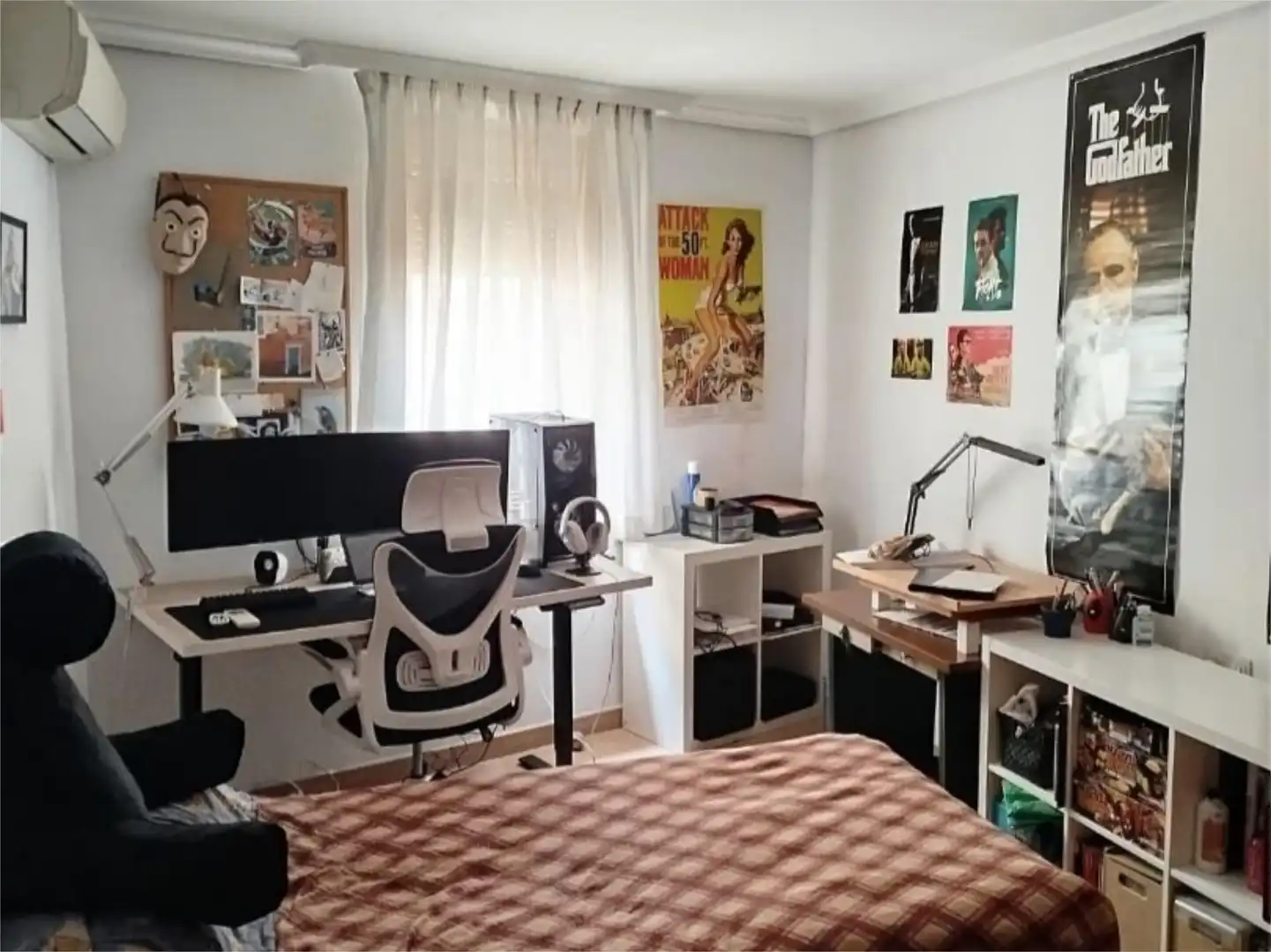 Wohnung zum Verkauf in Calle Jaboneras, 7, San Felipe - El Almendral - La Merced Schlafzimmer von Wohnung zum Verkauf in Jaén mit Klimaanlage, Heizung und Parkett