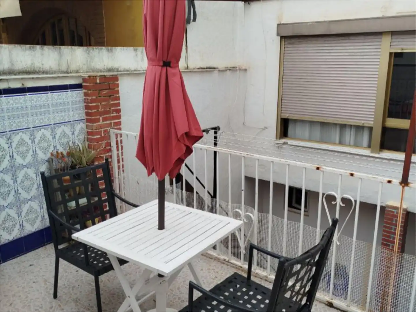 Wohnung zum Verkauf in Calle Jaboneras, 7, San Felipe - El Almendral - La Merced Terrasse von Wohnung zum Verkauf in Jaén mit Klimaanlage, Heizung und Parkett