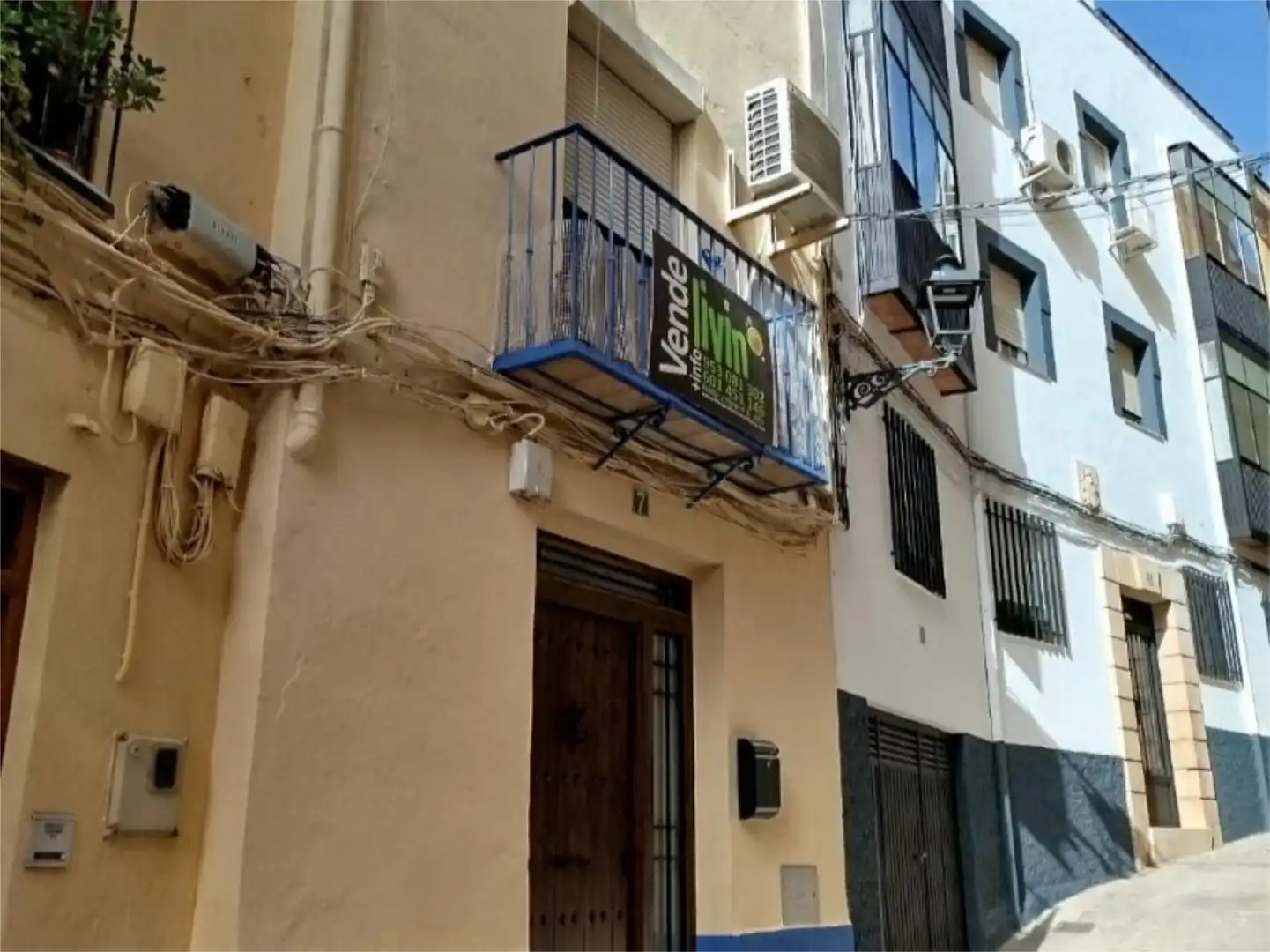 Wohnung zum Verkauf in Calle Jaboneras, 7, San Felipe - El Almendral - La Merced Außenansicht von Wohnung zum Verkauf in Jaén mit Klimaanlage, Heizung und Parkett