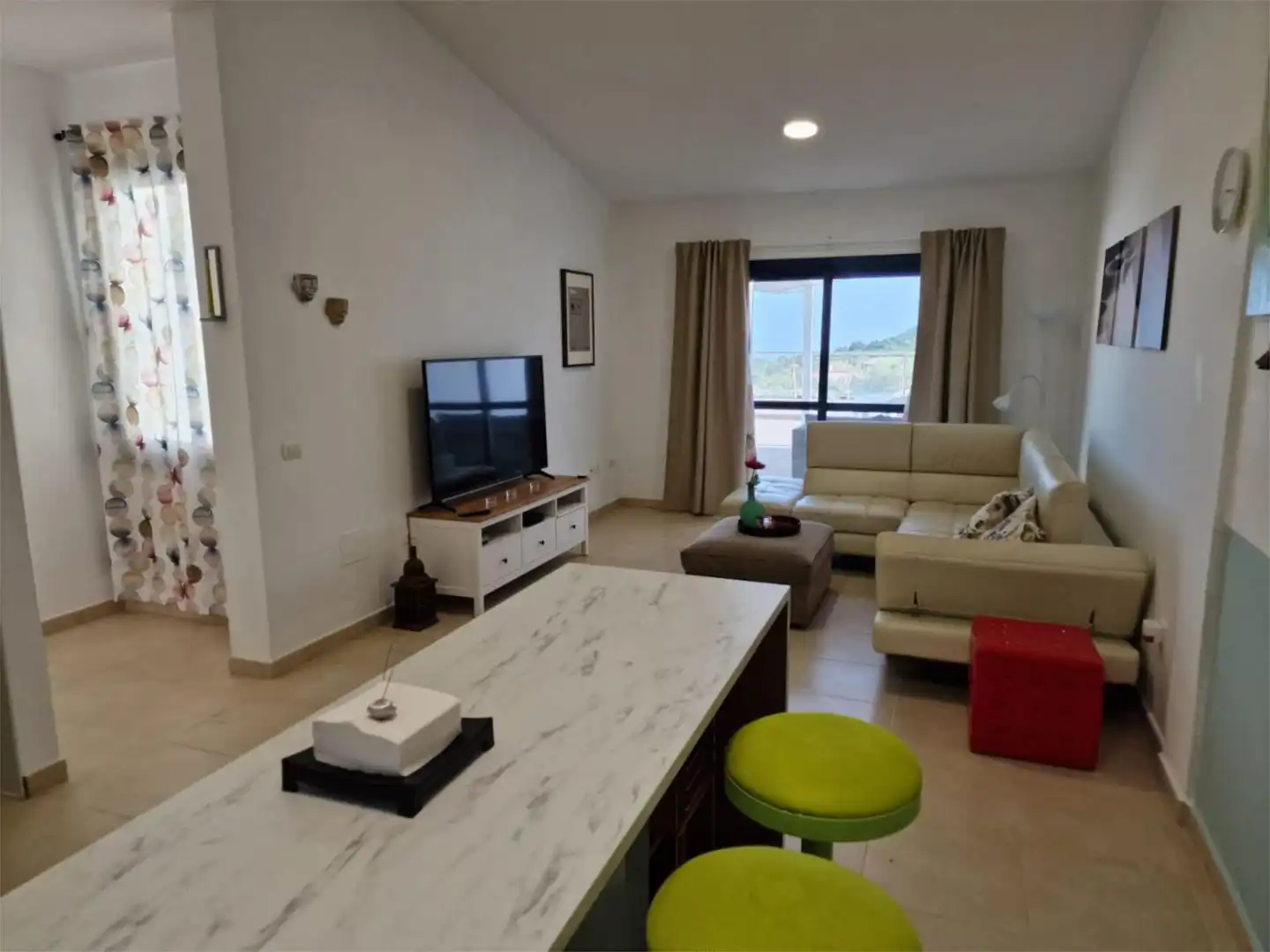 Piso en venta en Travesía Casco Urbano, 27, Barlovento Sala de estar de Piso en venta en Barlovento con Calefacción, Terraza y Trastero