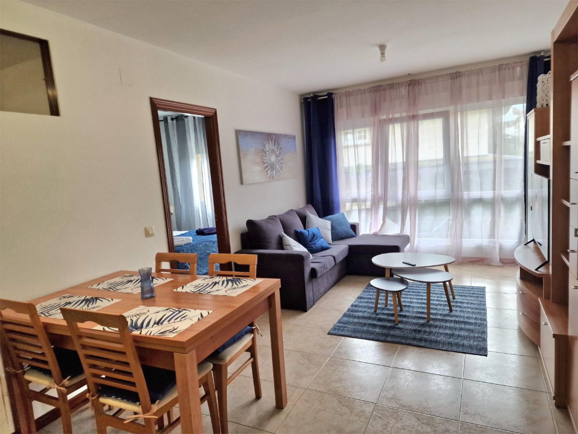 Pis en venda a Rúa As Barxas, 37, Moaña Sala d'estar de Pis en venda en Moaña