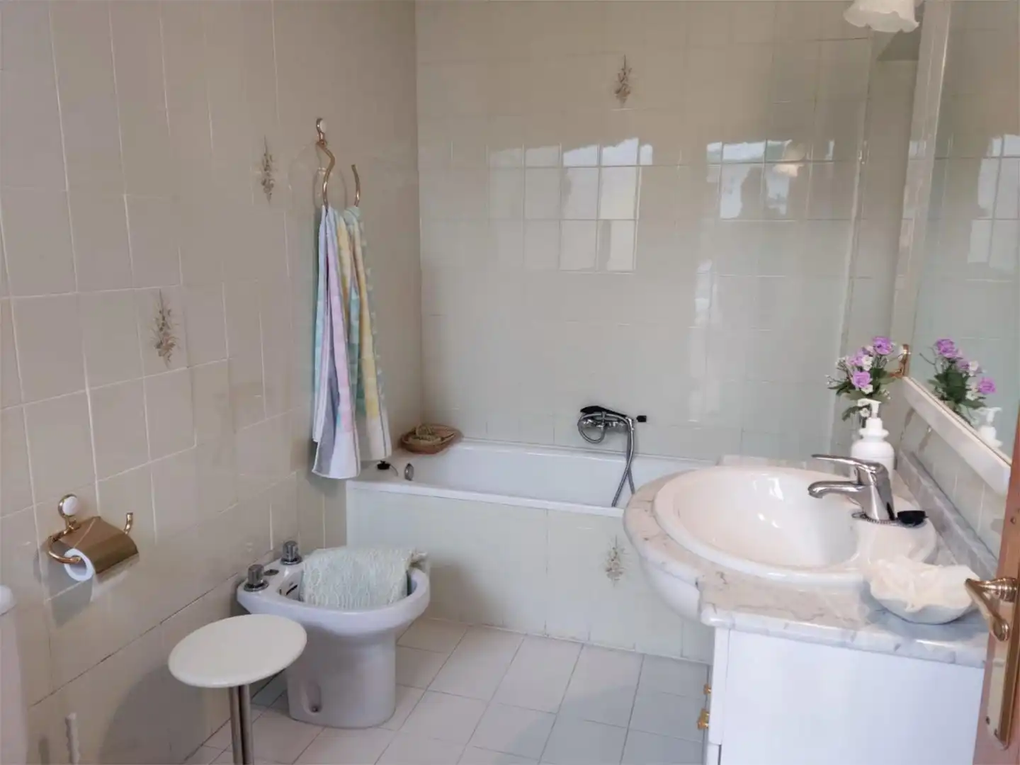 Baño de Casa o chalet en venta en Santa Olalla con Aire acondicionado, Calefacción y Jardín privado