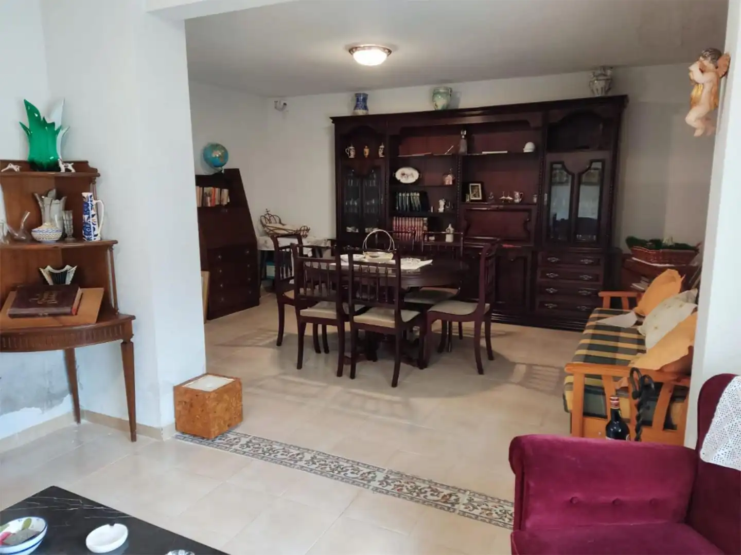 Comedor de Casa o chalet en venta en Santa Olalla con Aire acondicionado, Calefacción y Jardín privado