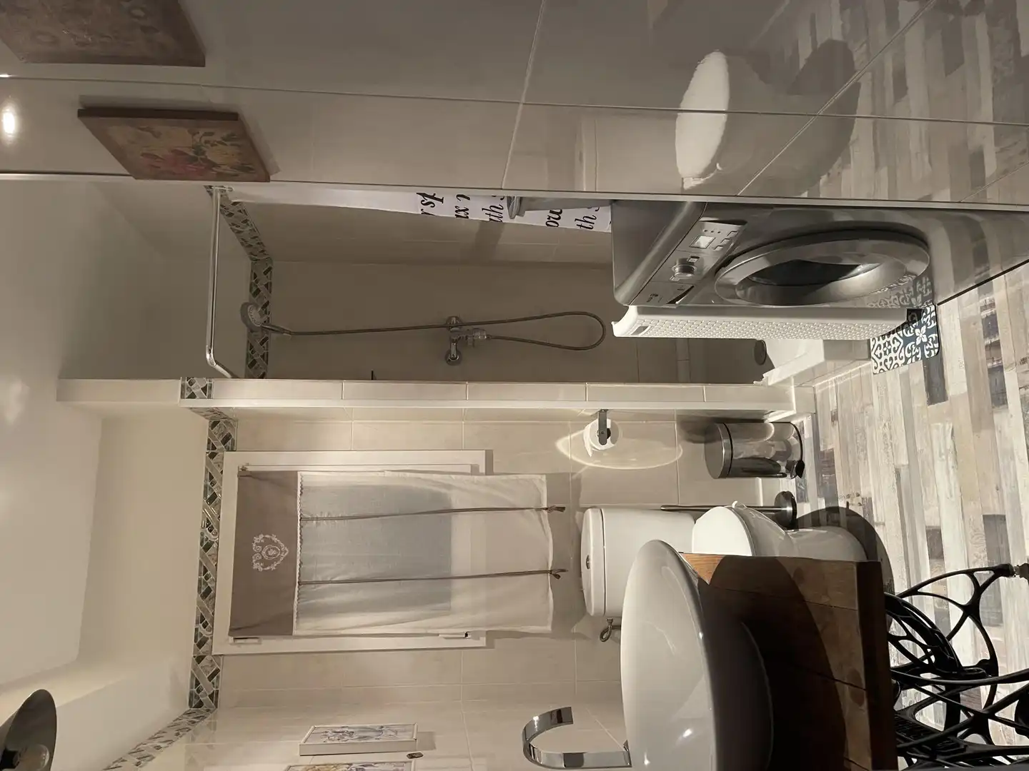 Bathroom of Flat for sale in Pals  with Air Conditioner, Private garden and Parquet flooring