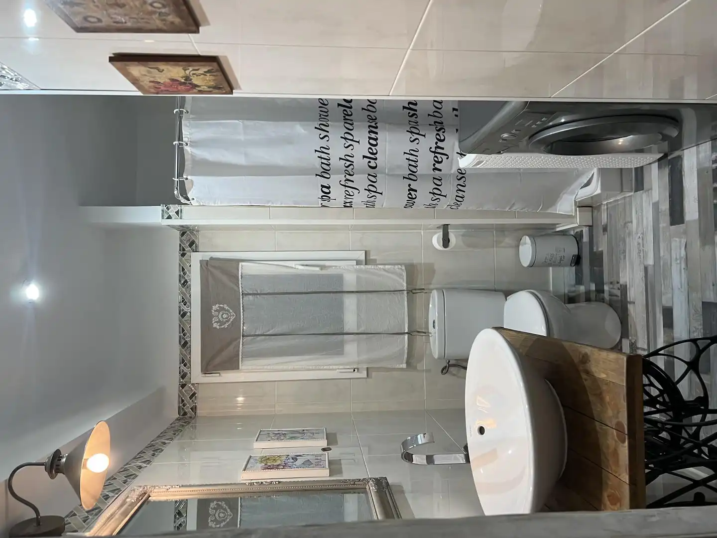 Bathroom of Flat for sale in Pals  with Air Conditioner, Private garden and Parquet flooring