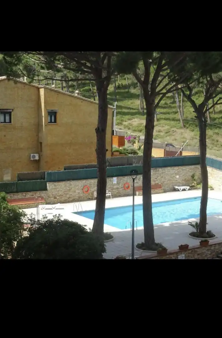 Swimming pool of Flat for sale in Pals  with Air Conditioner, Private garden and Parquet flooring