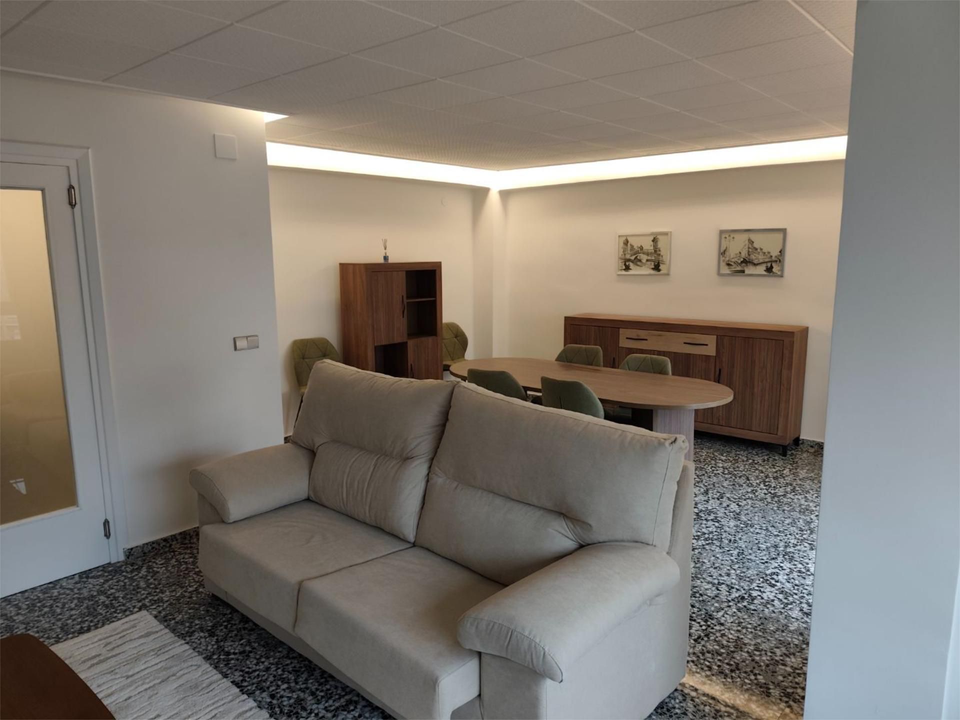 Flat to rent in Carrer de Sant Vicent, 50, Casco Histórico Living room of Flat to rent in Castellón de la Plana / Castelló de la Plana with Balcony