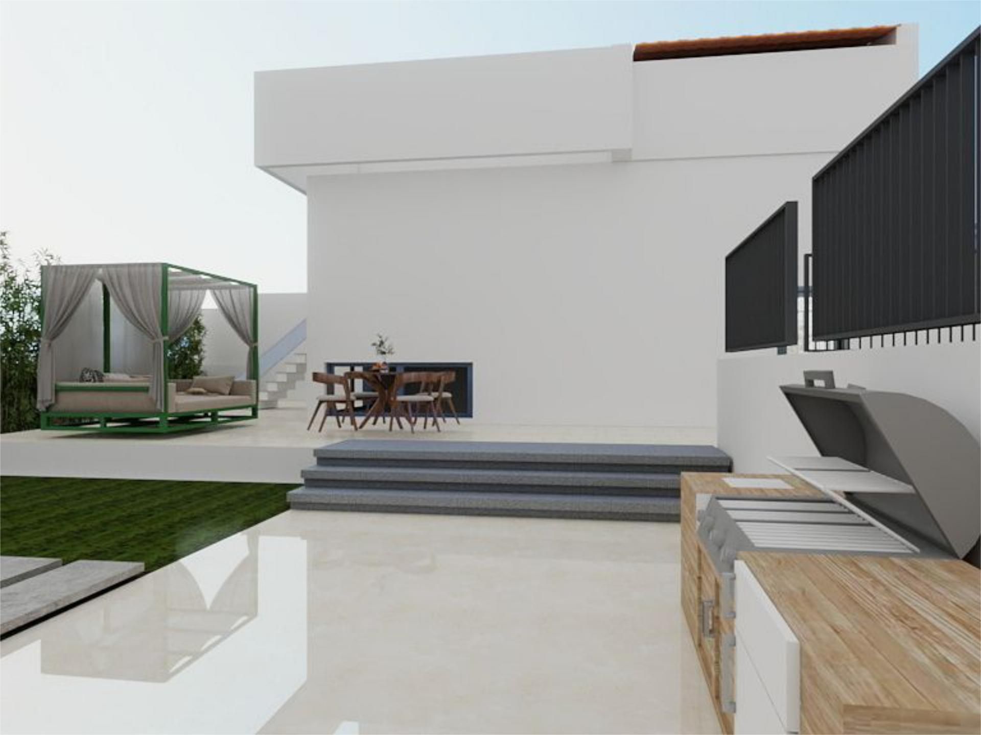 Flat for sale in Carrer Aladroc, 63, Barranco Hondo Terrace of Flat for sale in La Nucia with Air Conditioner, Heating and Private garden