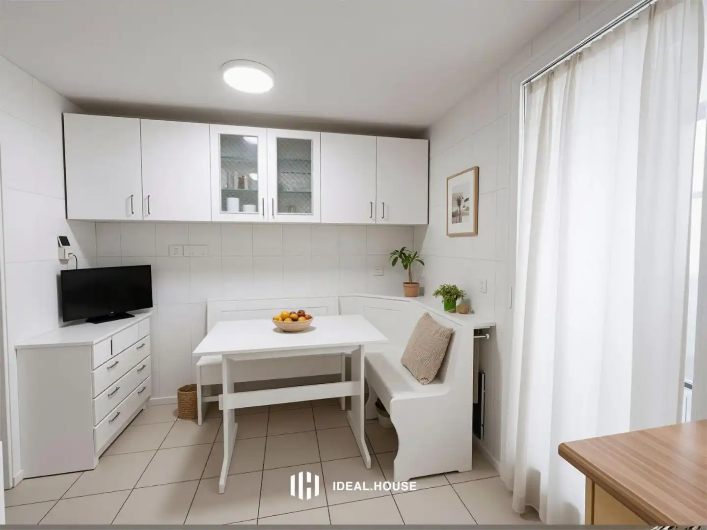 Kitchen of Flat for sale in Madrid  with Air Conditioner, Heating and Private garden