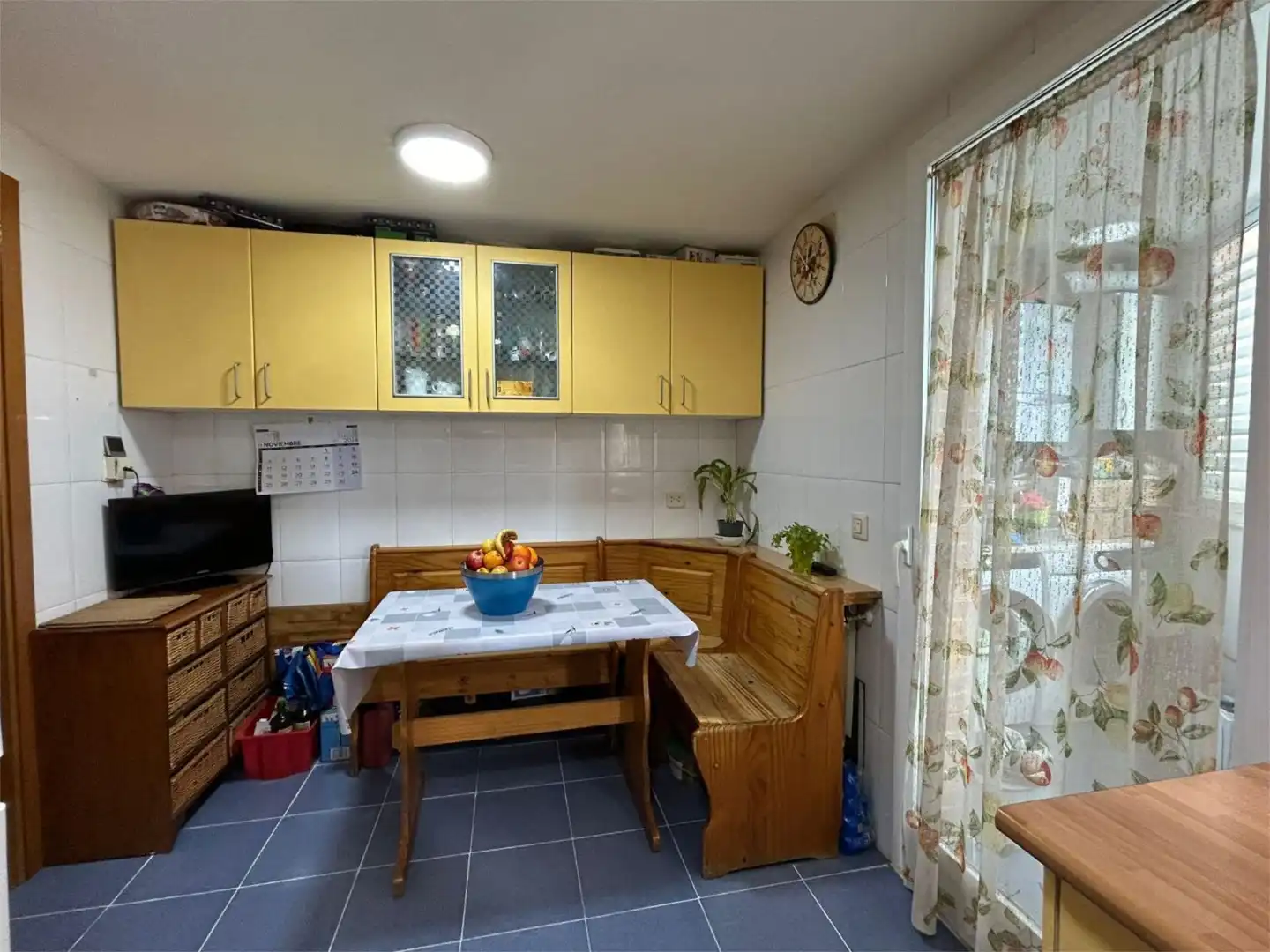 Kitchen of Flat for sale in Madrid  with Air Conditioner, Heating and Private garden