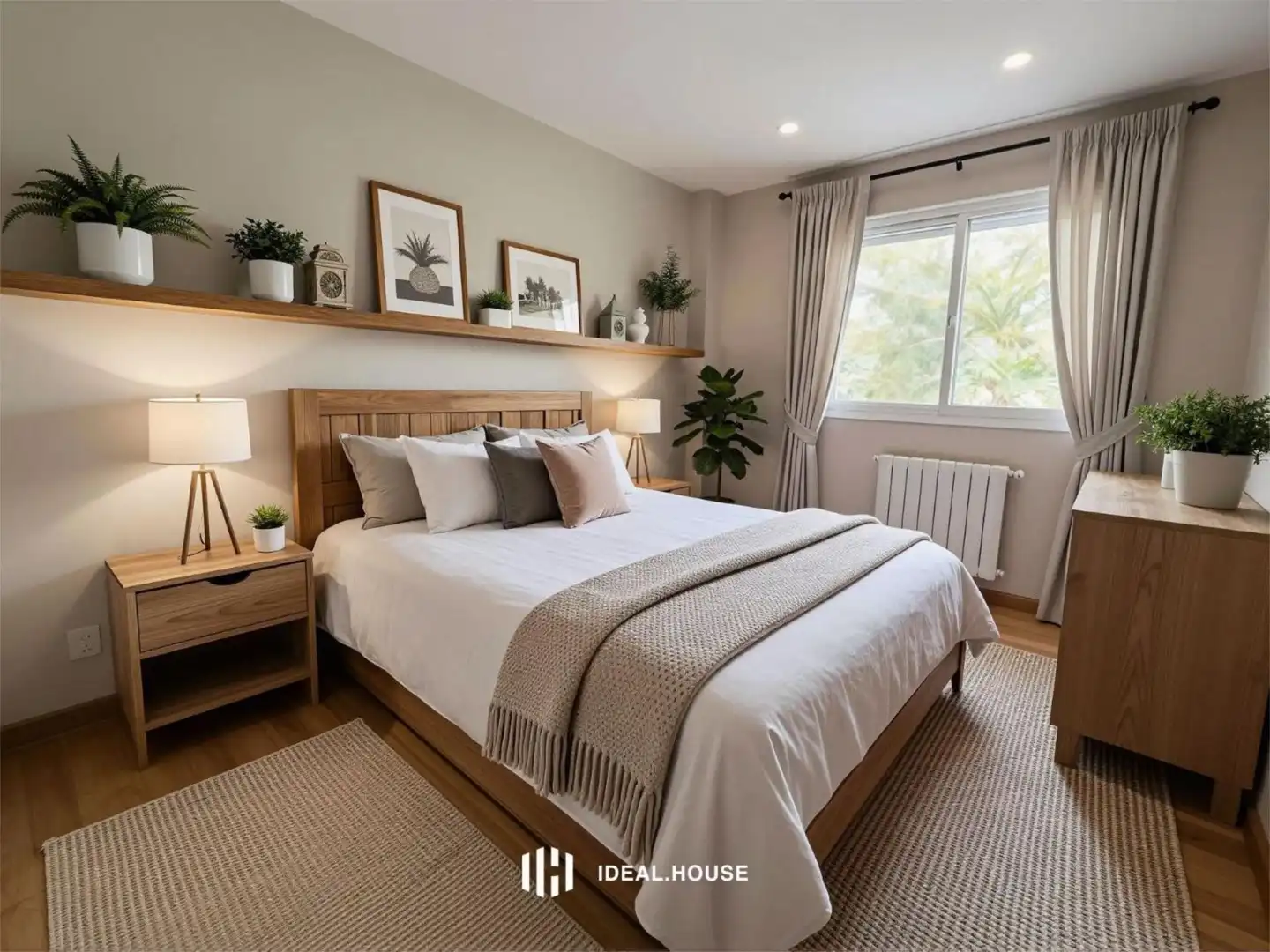 Bedroom of Flat for sale in Madrid  with Air Conditioner, Heating and Private garden