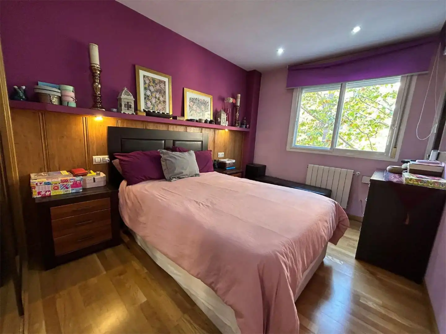 Bedroom of Flat for sale in Madrid  with Air Conditioner, Heating and Private garden