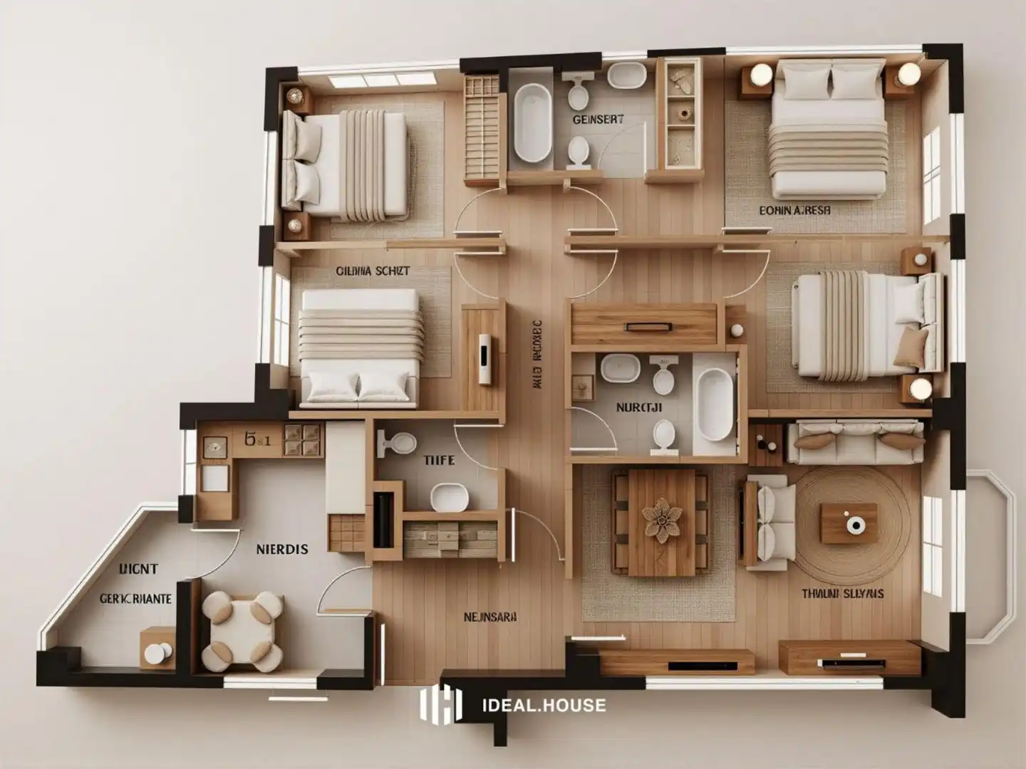 Flat for sale in Madrid  with Air Conditioner, Heating and Private garden
