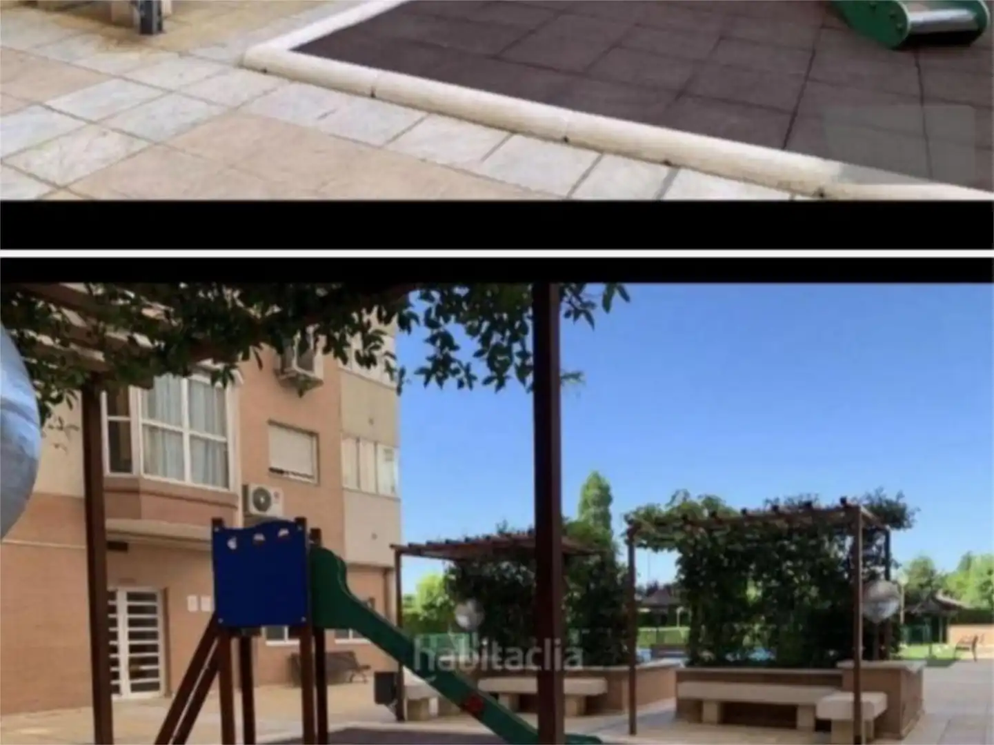 Exterior view of Flat for sale in Madrid  with Air Conditioner, Heating and Private garden