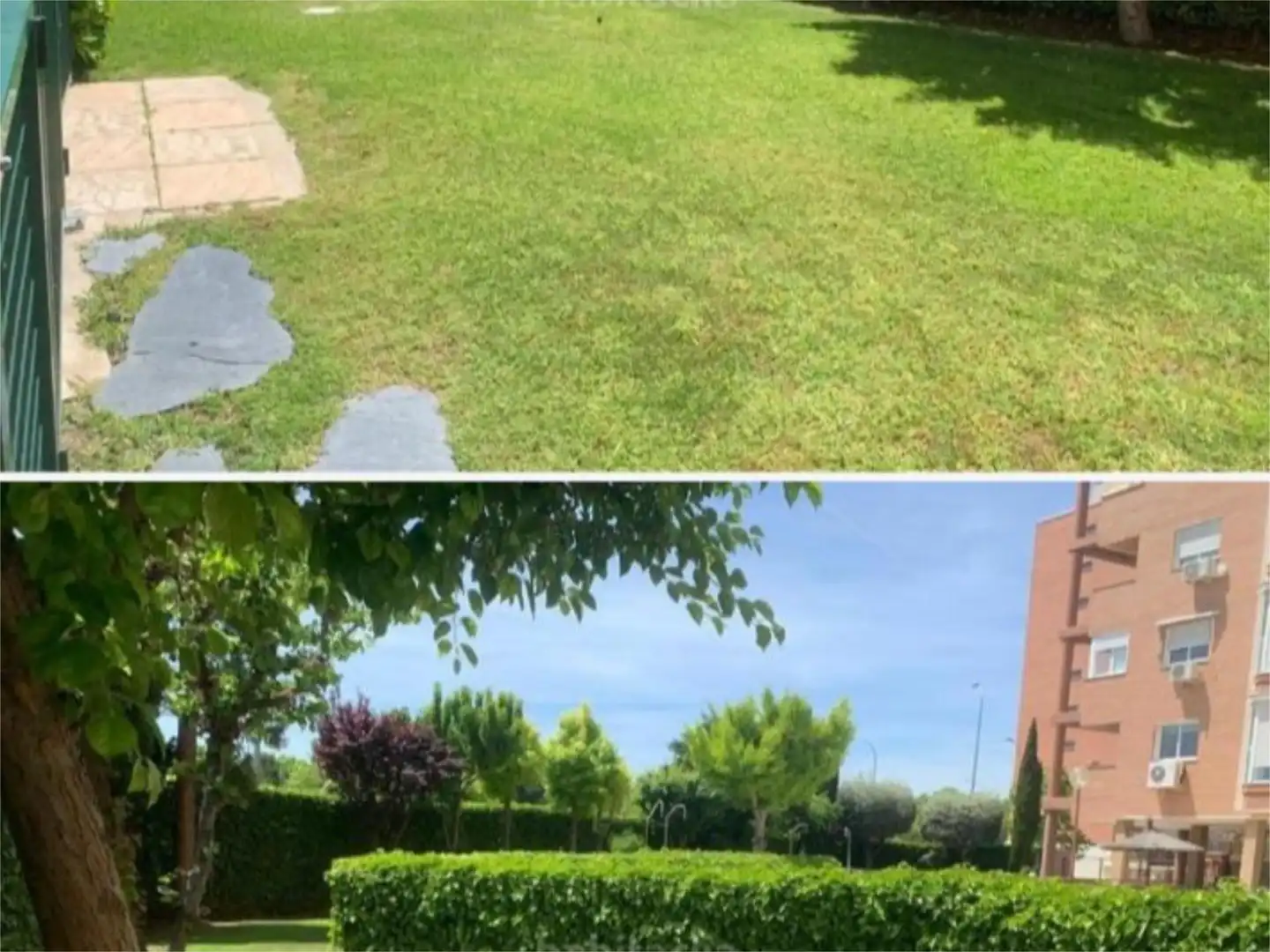 Garden of Flat for sale in Madrid  with Air Conditioner, Heating and Private garden
